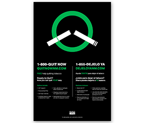 QUIT NOW PROMO MATERIALS - NM Nupac