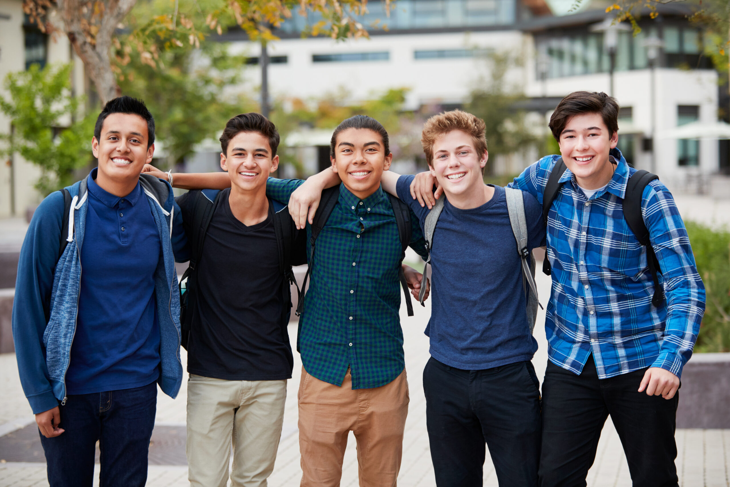 Group of Teenage Boys